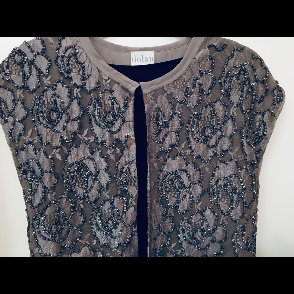 Anthropologie GORGEOUS beaded wrap from Dolan